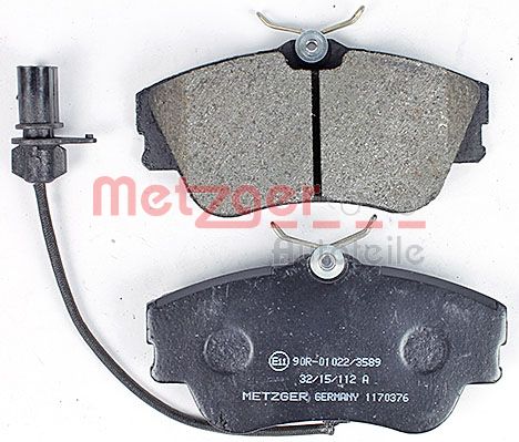 METZGER 1170376 Bremsbelagsatz, Scheibenbremse